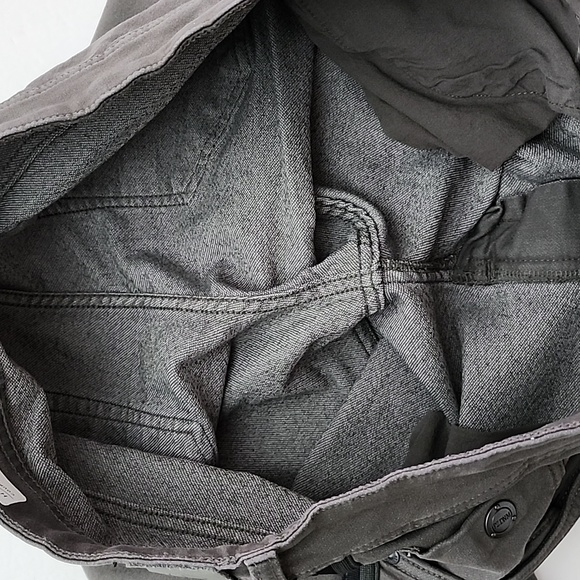 Point Zero Men's Hybrid Sweat Jeans Grey Denim Stretch Size 36 × 34 - Picture 6 of 16